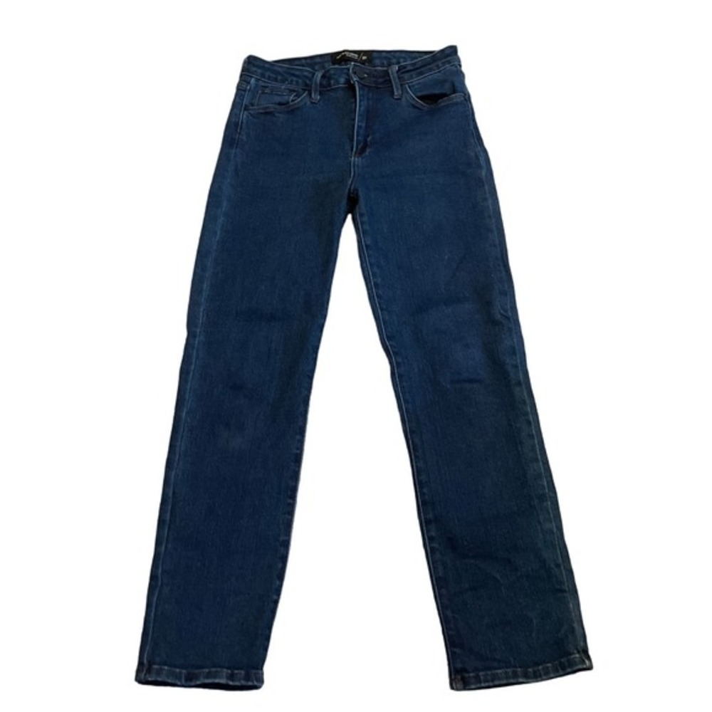 Just Black Denim Dark Wash Straight Leg Jeans 27